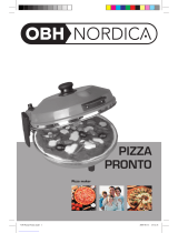 OBH Nordica Pizza Pronto User manual