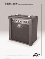 Peavy Backstage 2004 Guitar Amplifier User manual