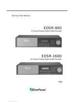 EverFocus EDSR-900 User manual