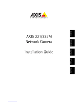 Axis AXIS 223M Installation guide