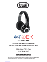 Trevi DJ 1280 BTR User manual