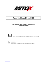 Mitox B650 User Manual, Maintenance Instructions  And Spare Parts