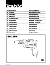 Makita 6802BV Owner's manual