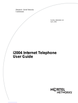 Nortel Networks I2004 User manual
