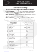 K40 RL360i Quick Reference Manual