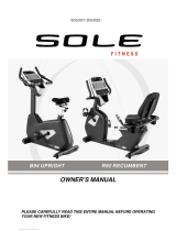 Sole Fitness B94 Owner's manual