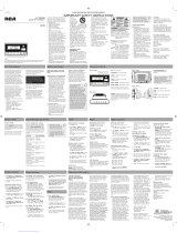 RCA RC50 User manual