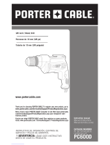 Porter-Cable PC600D User manual