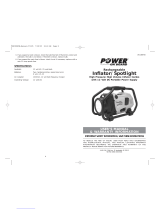 Vector Rechargeable Inflator/Spotlight User's Manual & Warranty Information