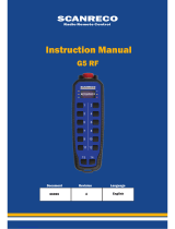 Scanreco G5 RF User manual