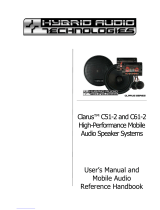 Hybrid Audio Technologies Clarus C51-2 User manual