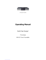 North Star Design PHONOSTAGE Operating instructions