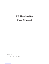 Penpower Technology EZ Handwriter User manual
