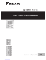 Daikin EHBH08CA Operating instructions