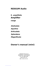 REDGUM Audio Stellulata Owner's manual