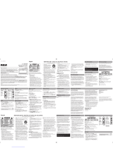 RCA RC141 User manual