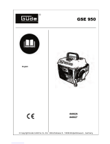 Güde GSE 950 User manual