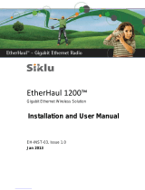 Siklu EtherHaul 1200 Installation and User Manual