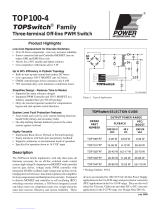 Power integrations TOP100-4 User manual