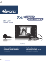 Memorex MMP9008 - 8GB USB 2.0 User manual