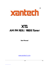 Xantech XT1 User manual