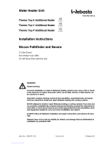 Webasto Thermo Top E Installation Instructions Manual