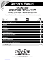 Tripp Lite SmartOnline SUINT3000RTXL3U Owner's manual