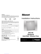 silavent SVC100 Installation guide