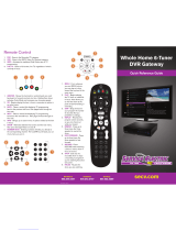 Service Electric Whole Home 6-Tuner DVR Gateway Quick Reference Manual