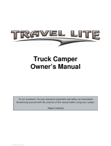 Travel Lite 890SBR Owner's manual
