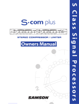 Samson S com plus User manual