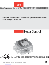 Huba Control 699 Operating Instructions Manual