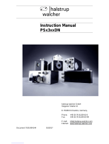 halstrup-walcher PS*3**DN series User manual