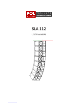 POL-AUDIO SLA 112 User manual