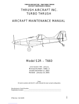 Thrush Aircraft S2R-T660 Maintenance Manual