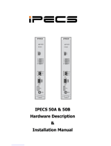 iPECS LIK-MFIM50B Hardware Description & Installation Manual