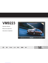 Jensen VM9223 - Touch Screen Double Din MultiMedia Receiver Owner's manual