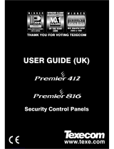 Texecom PREMIER 816 User manual