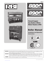 RBI 8800 series Installation And Operation Instructions Manual