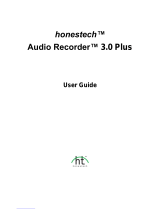 Honestech 3.0 Plus User manual