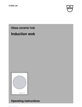 V-ZUG GK16TIWF Operating Instructions Manual