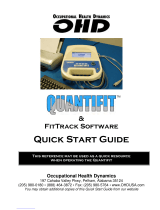 Occupational Health Dynamics QUANTIFIT Quick start guide
