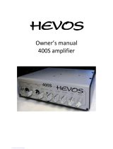 HEVOS 400s Owner's manual