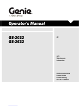 Genie GS-2032 User manual