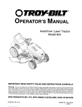 Troy-Bilt AutoDrive 604 User manual