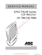 AOC SPECTRUM LM-700A User manual