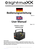 Lightmaxx PEGASUS 1.0 MK II User manual