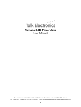 Talk electronic 3.1B User manual