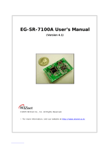 Wiznet EG-SR-7100A User manual