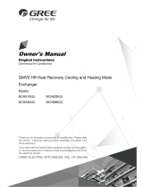 GREE NCHS2B(U) Owner's manual